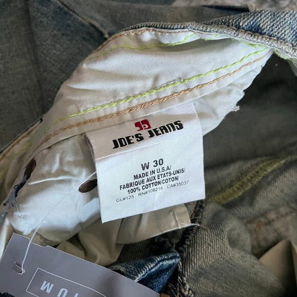 New With Tags Joe’s Jeans Rainbow Stitched Hendrix USA Made Women’s 30 - Picture 12 of 12